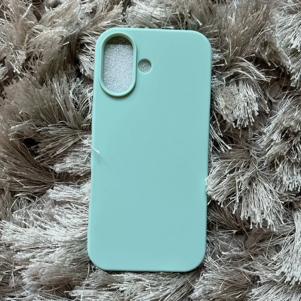 Protector Durable PVA Cover Green Phone Case For iPhone16 Plus X1 Choose Color